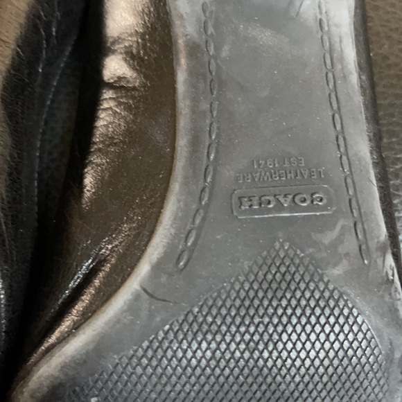 Coach black pointy toe heels. - Picture 6 of 12